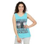 Closed Due to the Rise of Fascism Unisex Cotton Tank Top