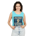 The Power of the People Unisex Cotton Tank Top