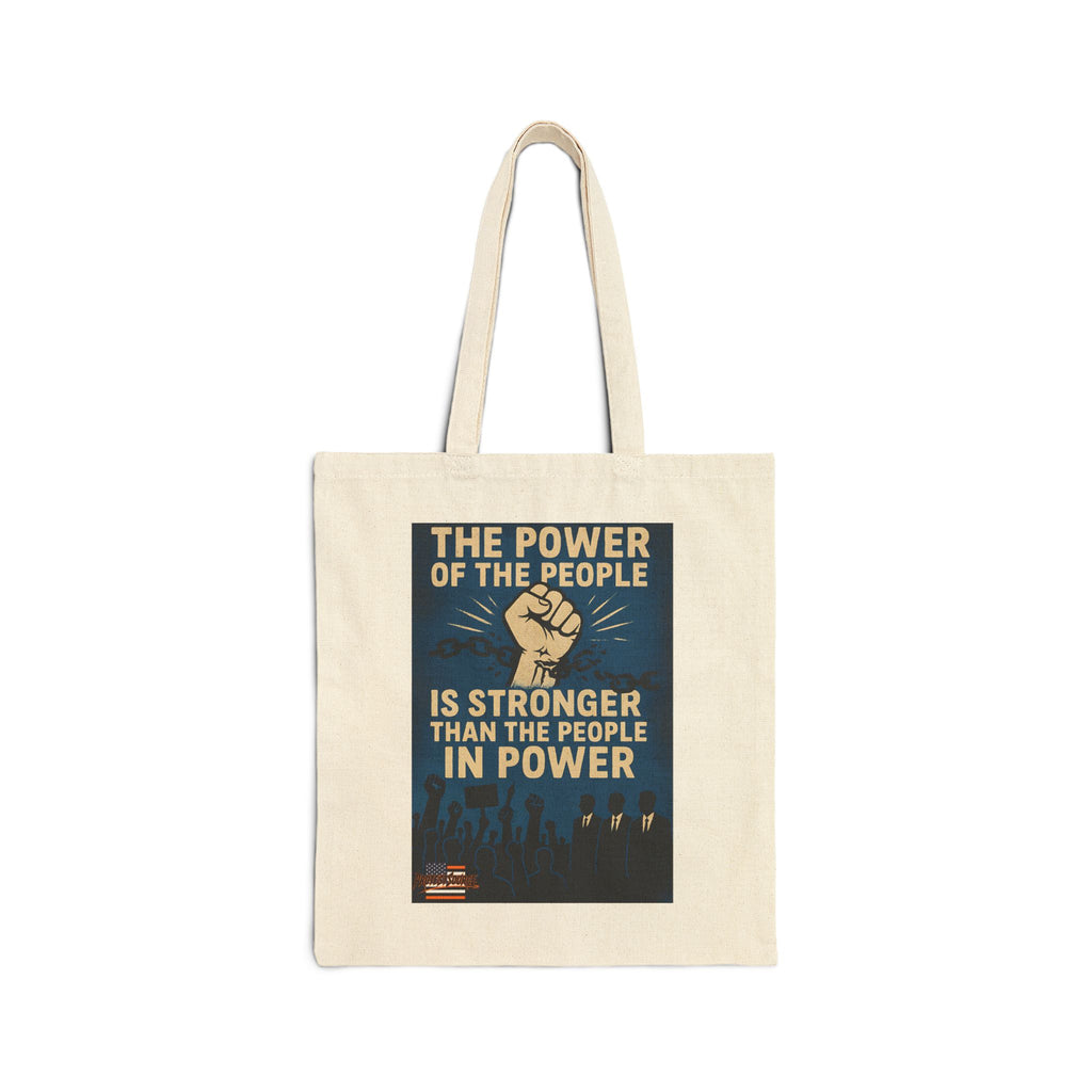The Power of the People Cotton Canvas Tote Bag