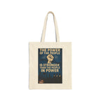 The Power of the People Cotton Canvas Tote Bag