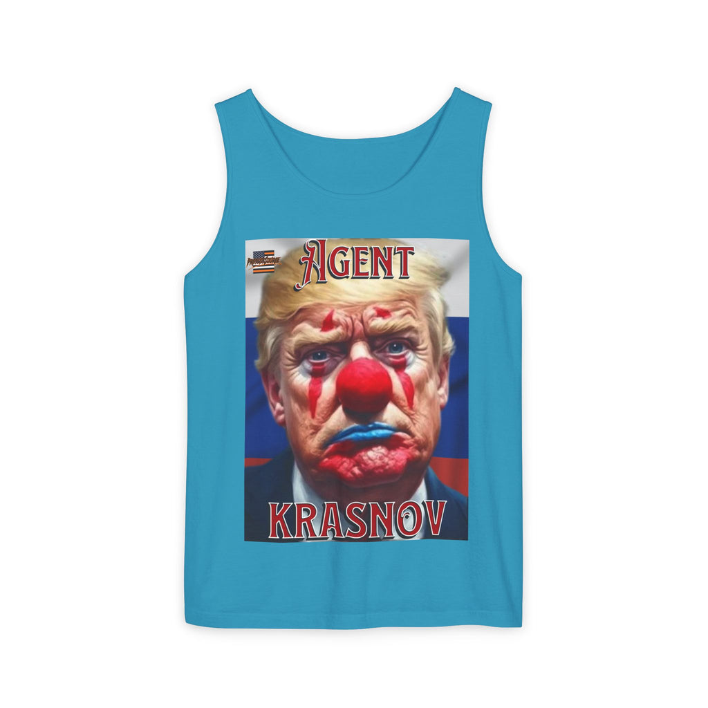 Agent Krasnov Unisex Cotton Tank Top