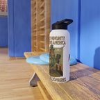 The Only Minority Destroying America Insulated  32 oz. Water Bottle, Perfect for Activists, Protests, Commuters, Gifts, and Daily Use