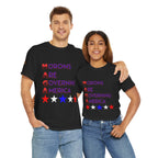 Morons Are Governing America Unisex Heavy Cotton Gildan Tee, Casual Wear, Gift for Activists, Comfortable Protest Wear