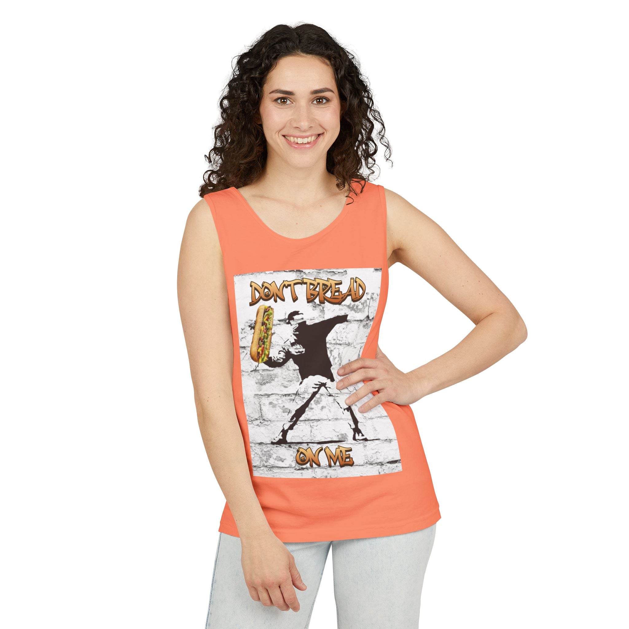 Don't Bread On Me Unisex Cotton Tank Top