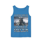 Closed Due to the Rise of Fascism Unisex Cotton Tank Top