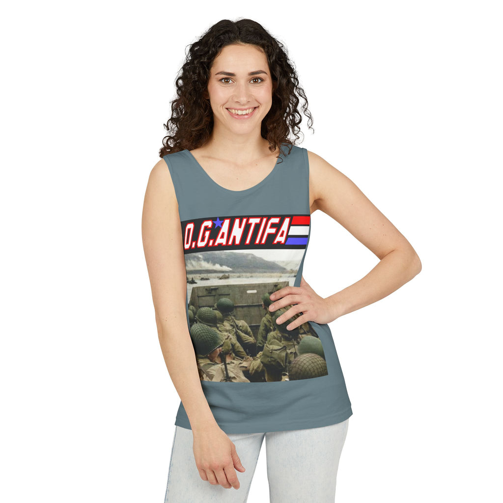 Original Antifa Unisex Cotton Tank Top