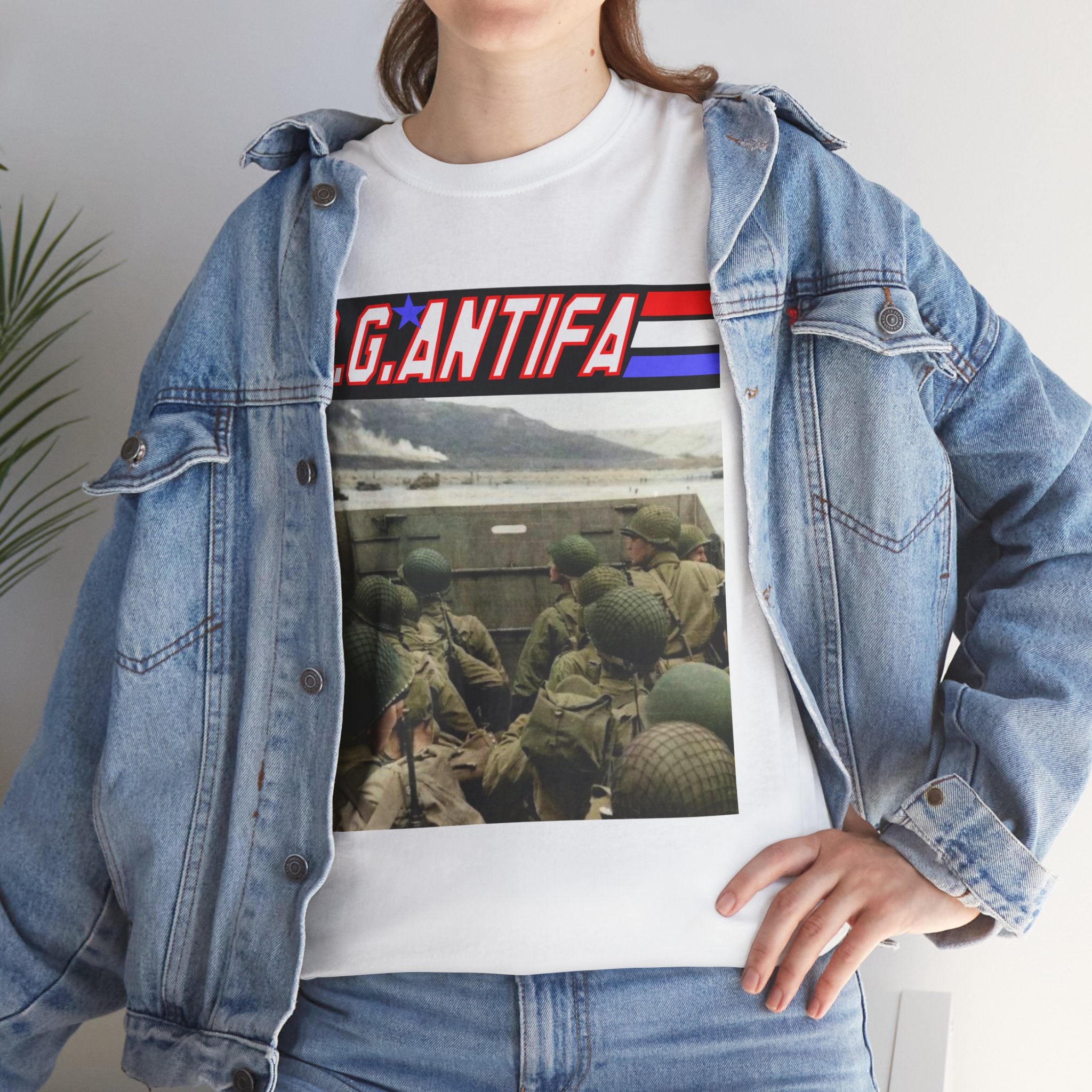 Original Antifa Unisex Heavy Cotton Gildan Tee