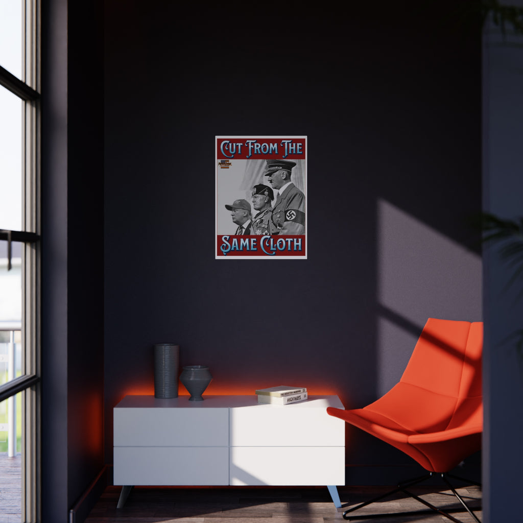 Cut From The Same Cloth 18" X 24" Durable Foam Board Protest Sign