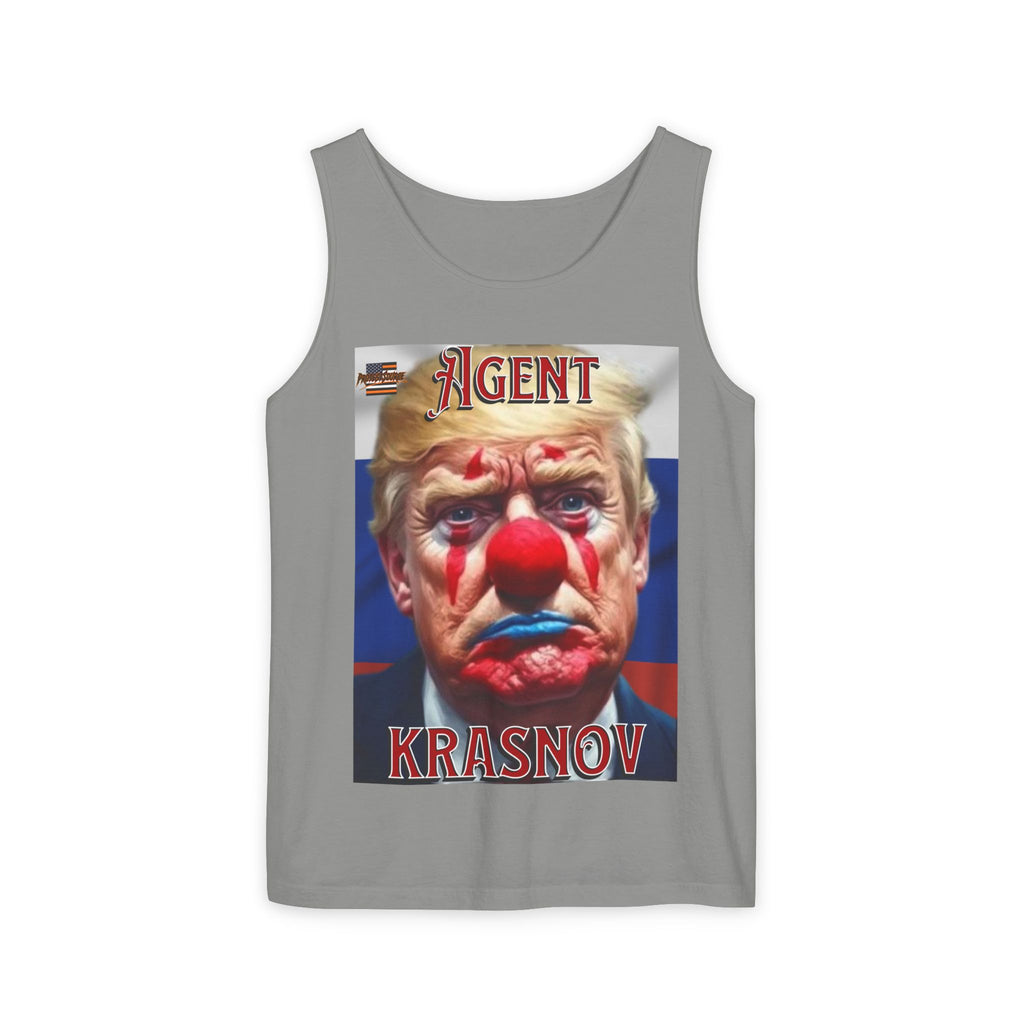 Agent Krasnov Unisex Cotton Tank Top