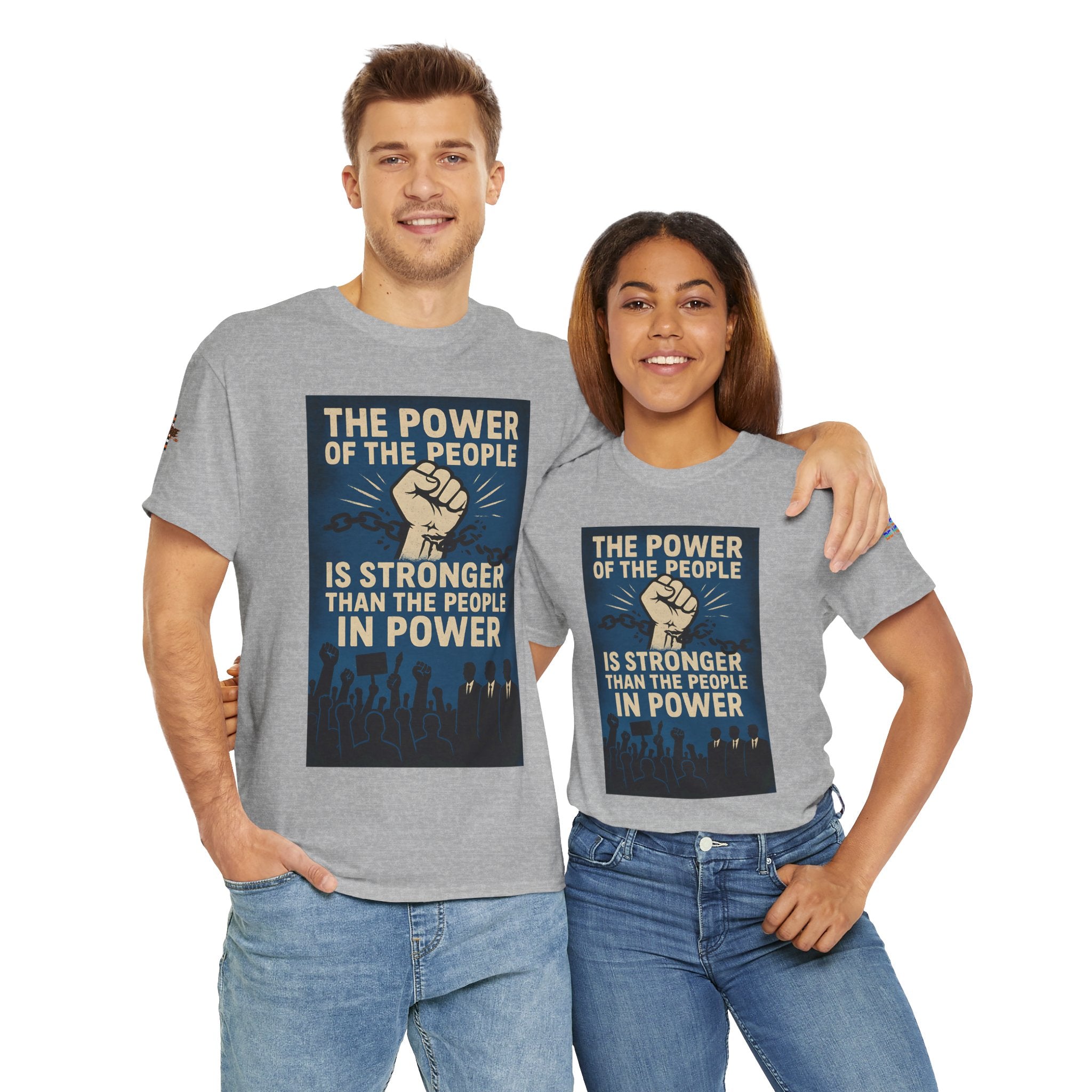 The Power of the People Unisex Heavy Cotton Gildan Tee