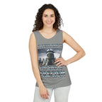 Closed Due to the Rise of Fascism Unisex Cotton Tank Top