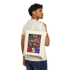 No Kings in the USA Cotton Canvas Tote Bag