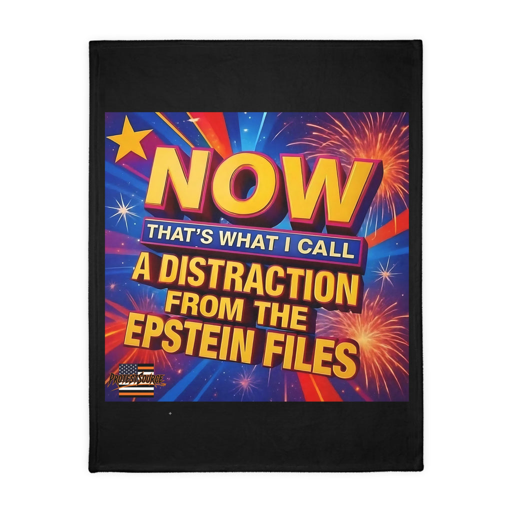 Now That's What I Call A Distraction 60" x 80" Velveteen Microfiber Blanket