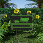 RFK Jr. Kills 24"X18" Plastic Protest Yard Sign w/Wire Stand