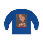 Trump and Epstein Coldplay Cam Long Sleeve Cotton Gildan Tee