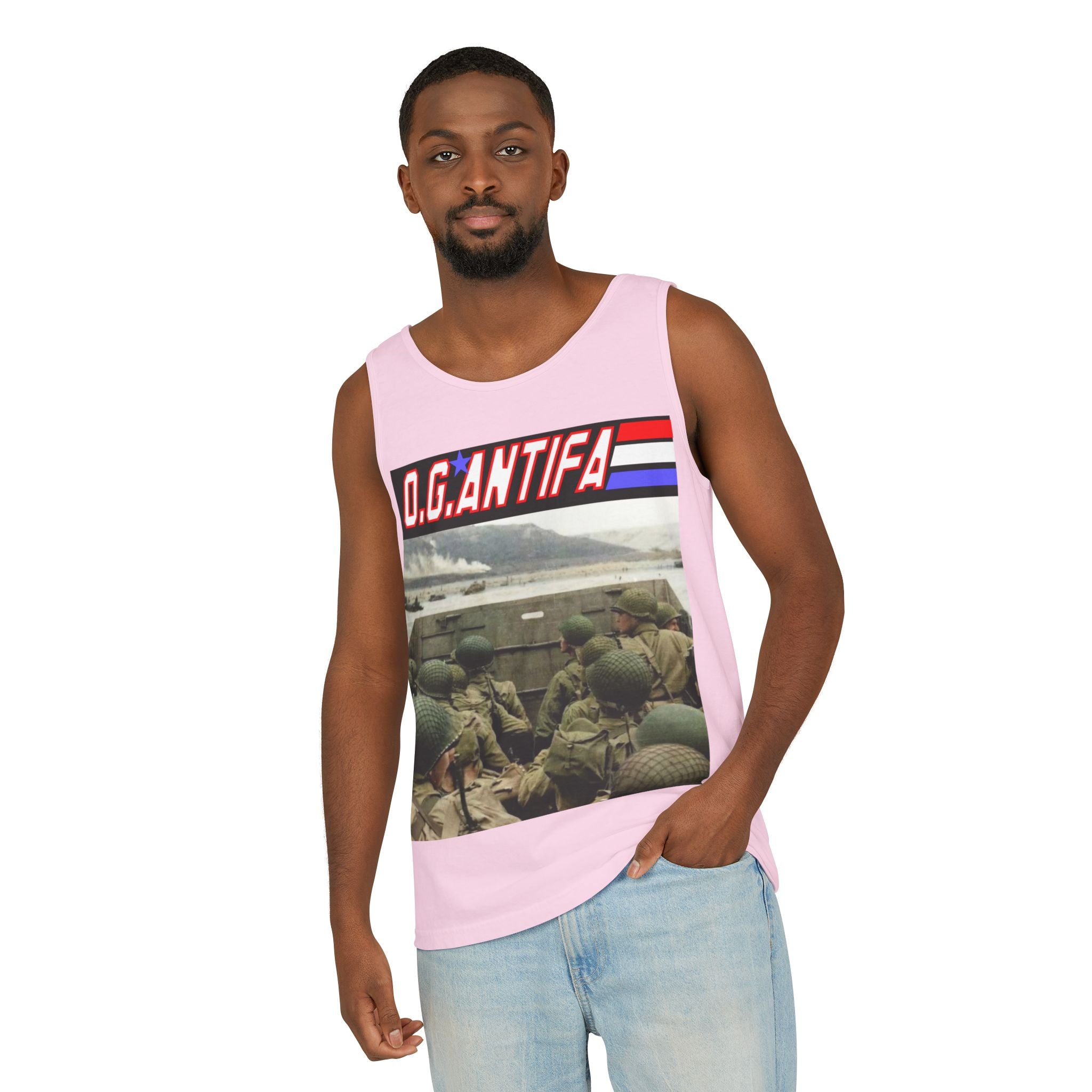Original Antifa Unisex Cotton Tank Top