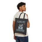 I Like My ICE Crushed Cotton Canvas Tote Bag