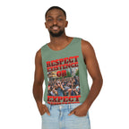 Respect Existence or Expect Resistance Unisex Cotton Tank Top