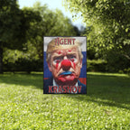 Agent Krasnov 18"X24" Plastic Protest Yard Sign w/Wire Frame