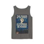 The Power of the People Unisex Cotton Tank Top