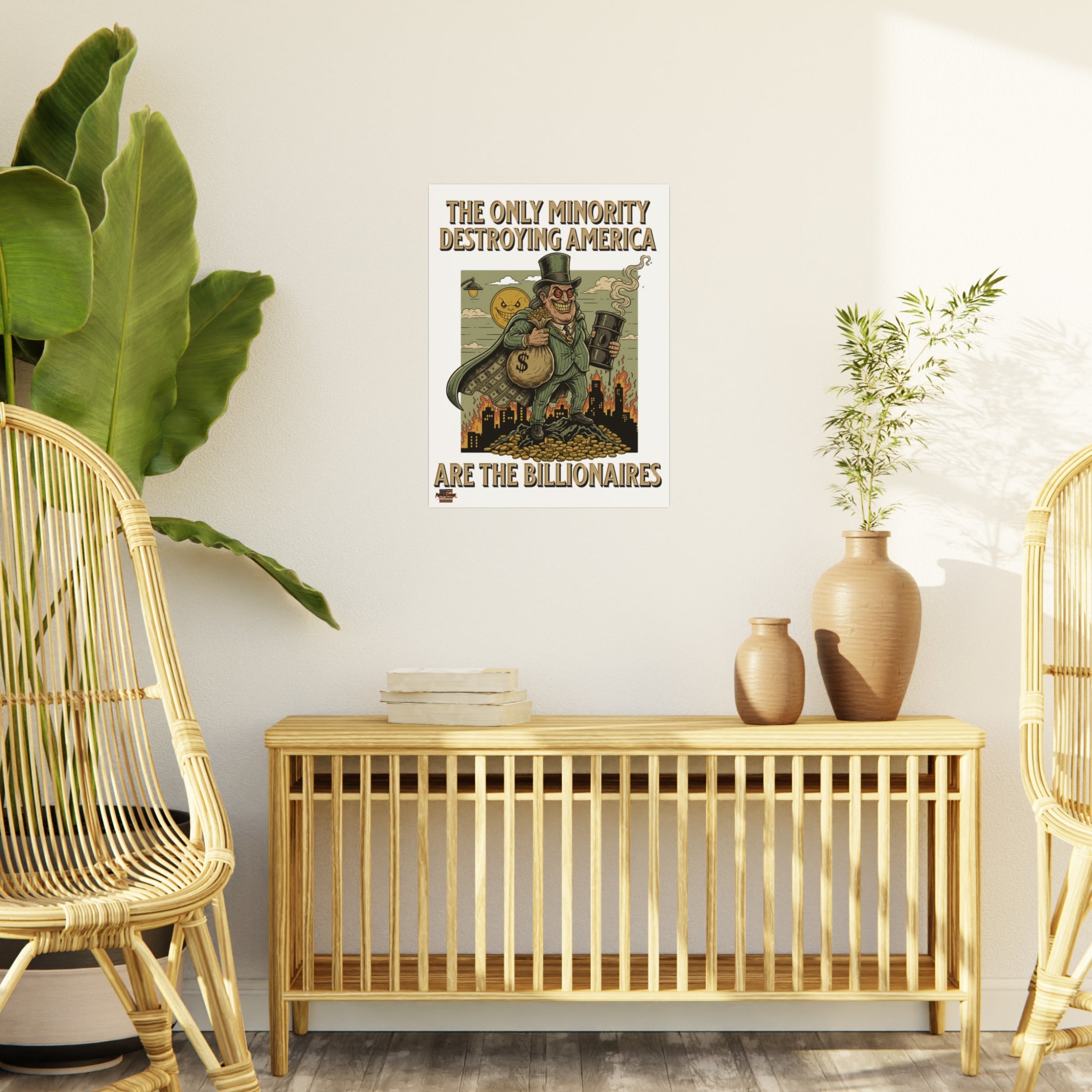 The Only Bad Minority Protest Sign, Durable Foam Board Art, Framable for Home, Unique Decor, Wall Art, Civil Rights Awareness, Gift for Activists