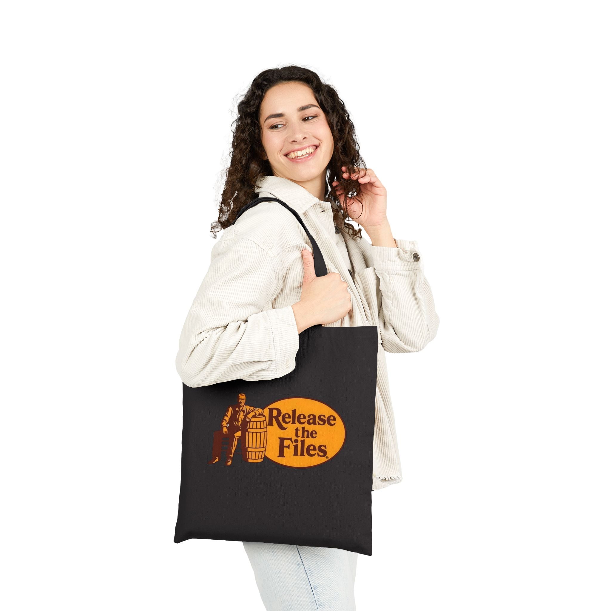 Release the Files Cotton Canvas Tote Bag