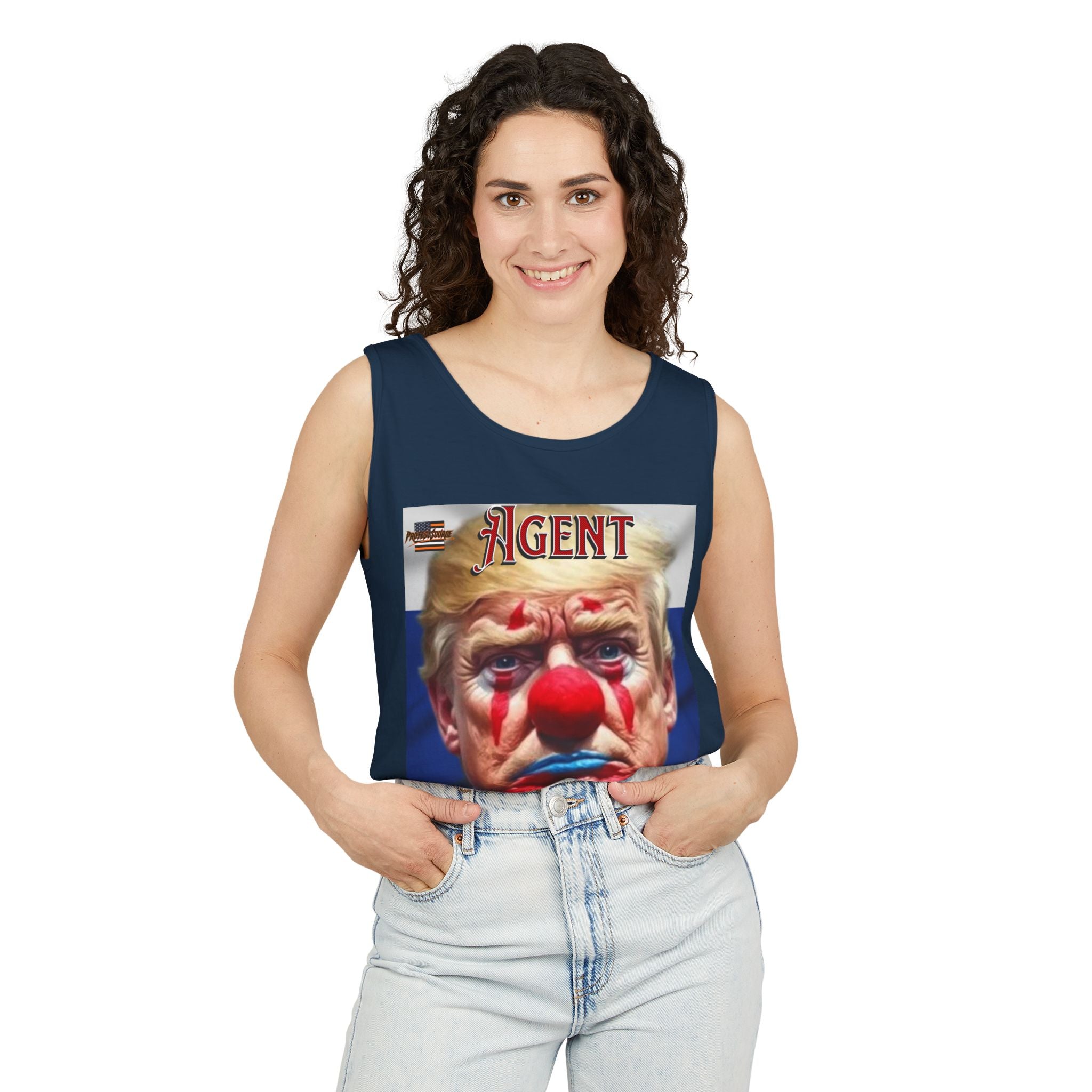 Agent Krasnov Unisex Cotton Tank Top
