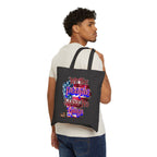 We The People Serve No Kings Cotton Canvas Tote Bag