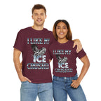 I Like My ICE Crushed Unisex Heavy Cotton Gildan Tee, Casual Wear, Gift for Activists, Comfortable Protest Wear