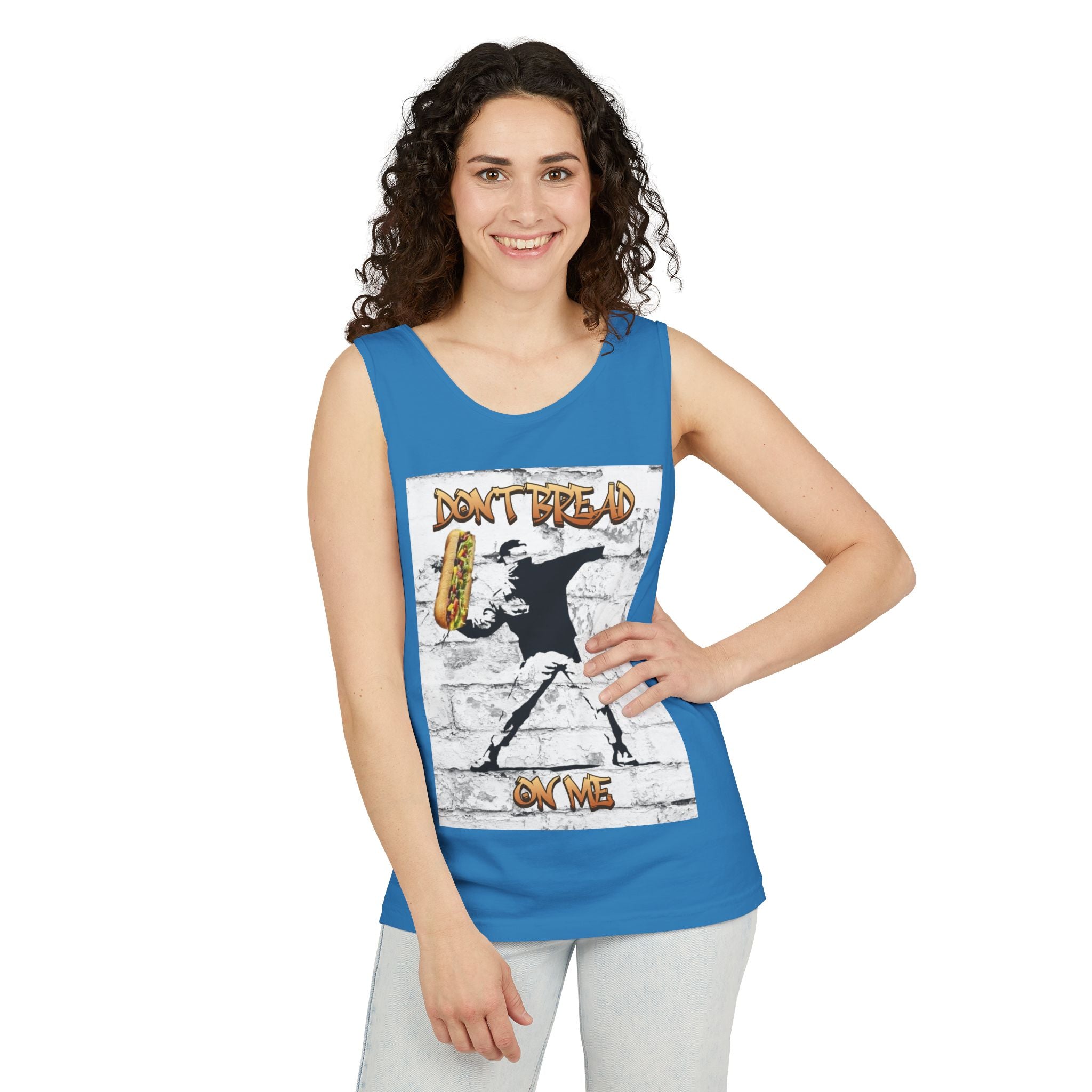 Don't Bread On Me Unisex Cotton Tank Top