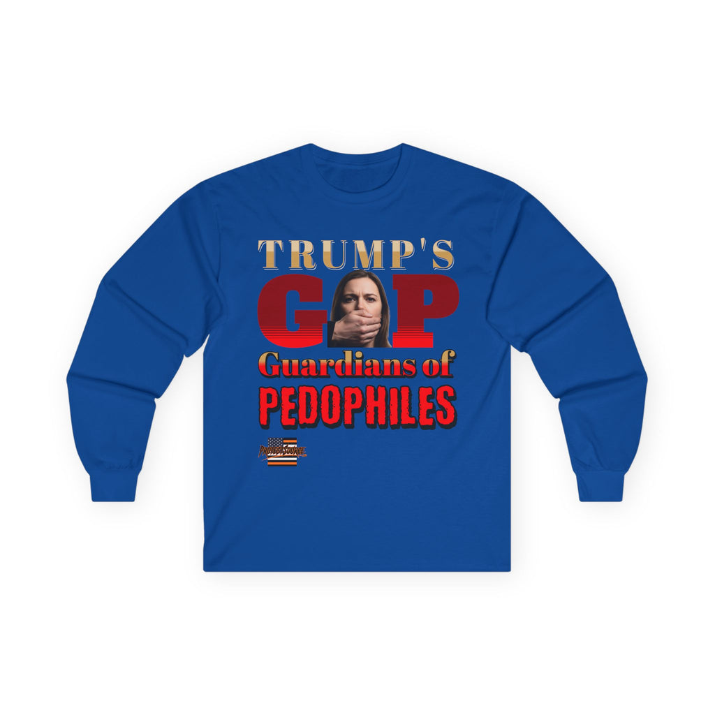 Guardians of Pedophiles Long Sleeve Cotton Gildan Tee