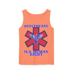 Healthcare is a Human Right Unisex Cotton Tank Top