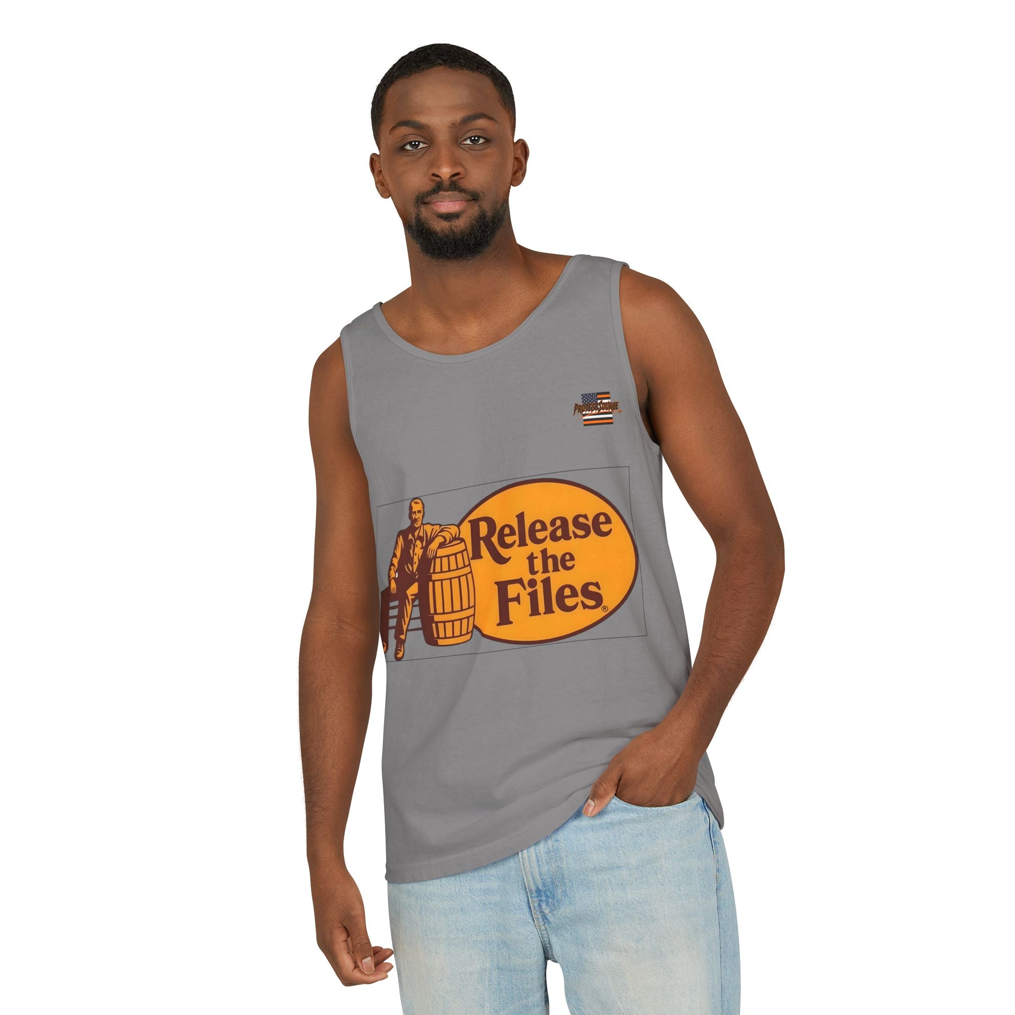Release the Files Unisex Cotton Tank Top