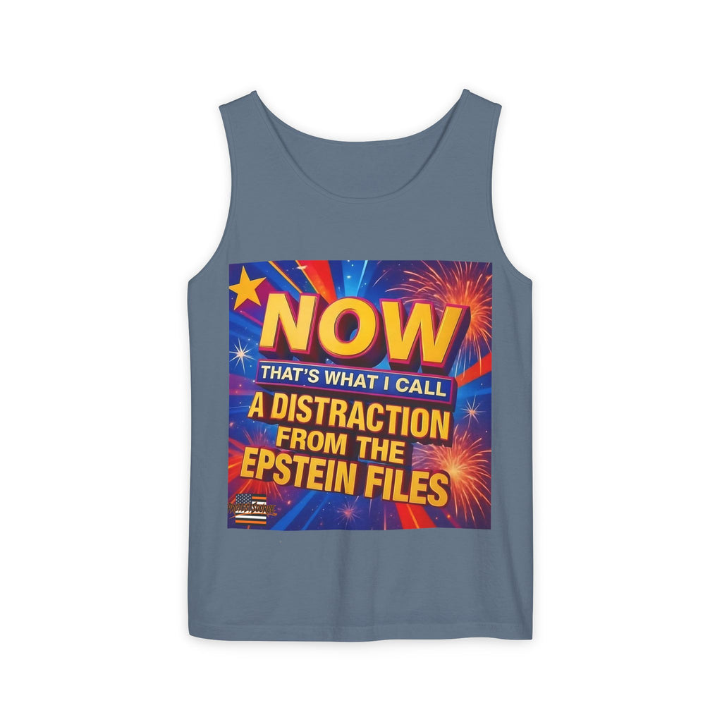Now That's What I Call A Distraction Unisex Cotton Tank Top