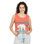 The Wrong ICE is Disappearing Unisex Cotton Tank Top