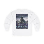 Closed Due to the Rise of Fascism Long Sleeve Cotton Gildan Tee