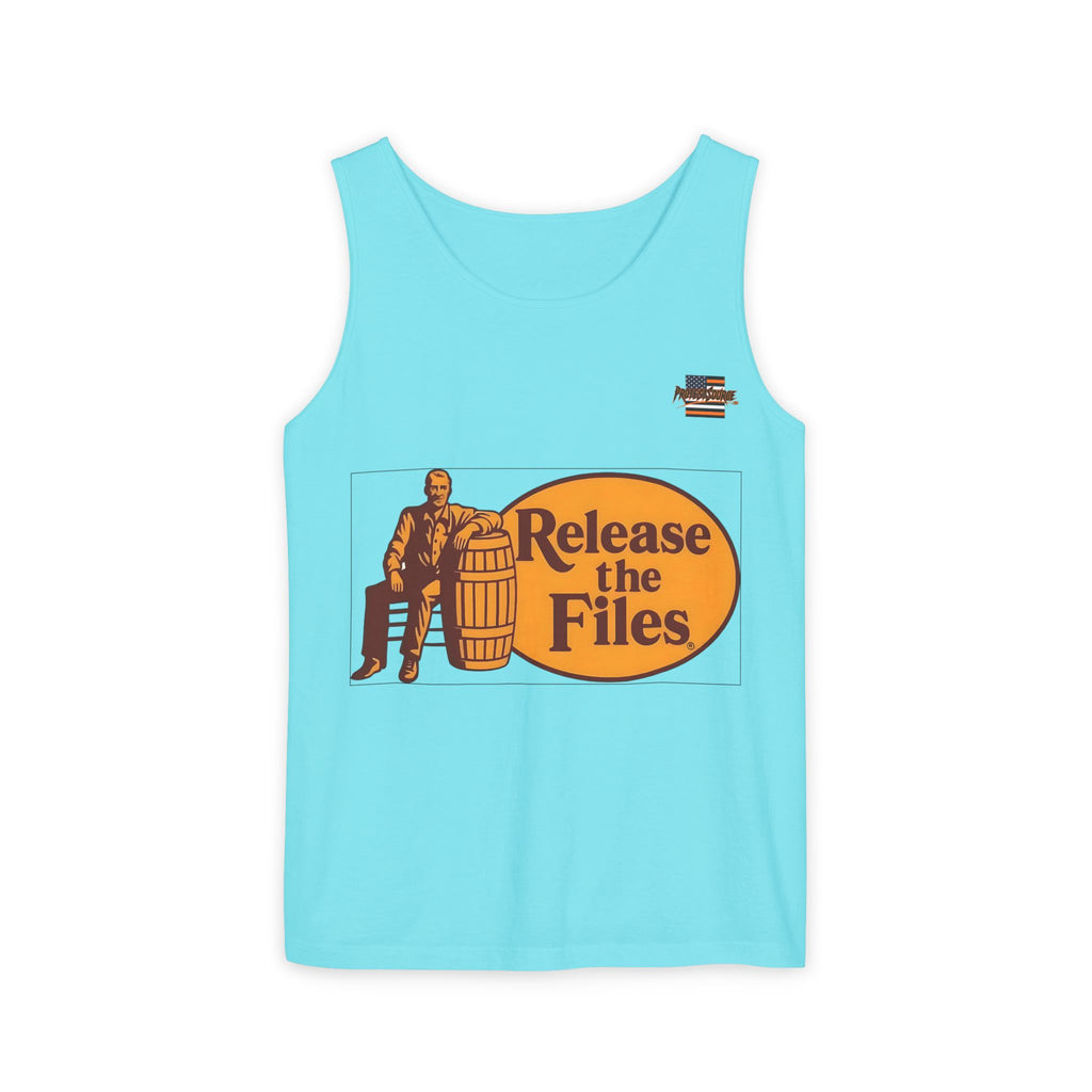 Release the Files Unisex Cotton Tank Top