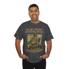 The Only Minority Destroying America Unisex Heavy Cotton Gildan Tee, Casual Wear, Gift for Activists, Comfortable Protest Wear