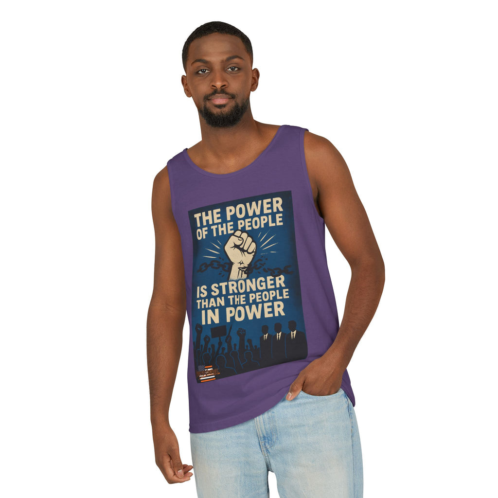 The Power of the People Unisex Cotton Tank Top