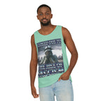 Closed Due to the Rise of Fascism Unisex Cotton Tank Top
