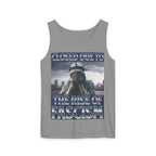 Closed Due to the Rise of Fascism Unisex Cotton Tank Top