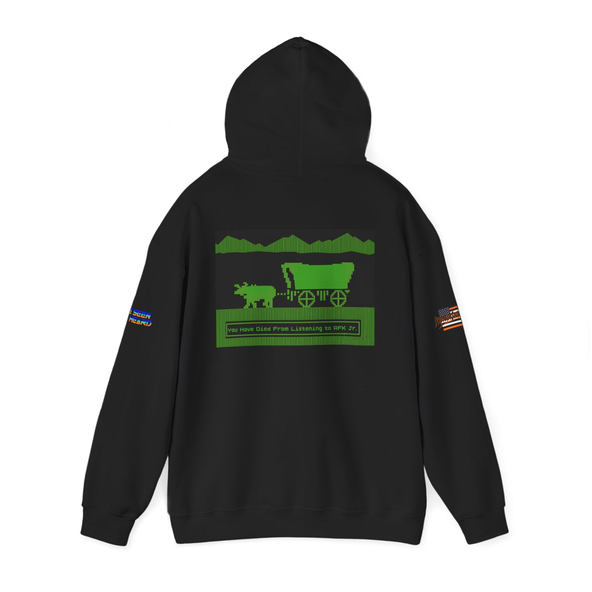 RFK Jr. Kills Unisex Heavy Blend Gildan Hoodie Sweatshirt, Casual Wear, Gift for Activists, Comfortable Protest Wear