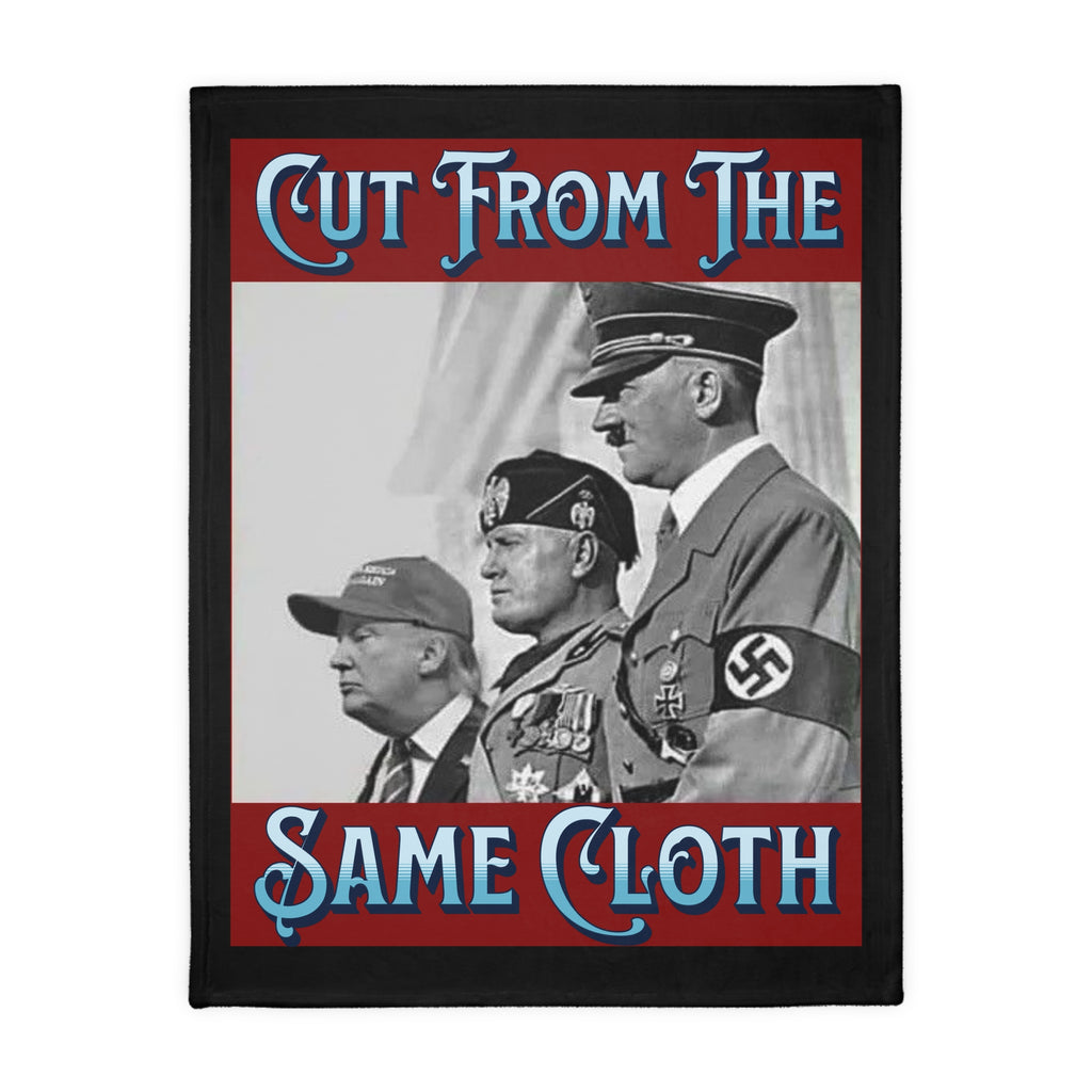 Cut From The Same Cloth 60" X 80" Velveteen Microfiber Blanket