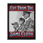 Cut From The Same Cloth 60" X 80" Velveteen Microfiber Blanket