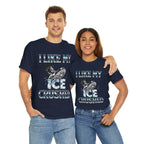 I Like My ICE Crushed Unisex Heavy Cotton Gildan Tee, Casual Wear, Gift for Activists, Comfortable Protest Wear