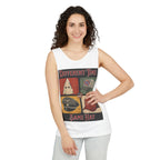 Different Time, Same Hat Unisex Cotton Tank Top