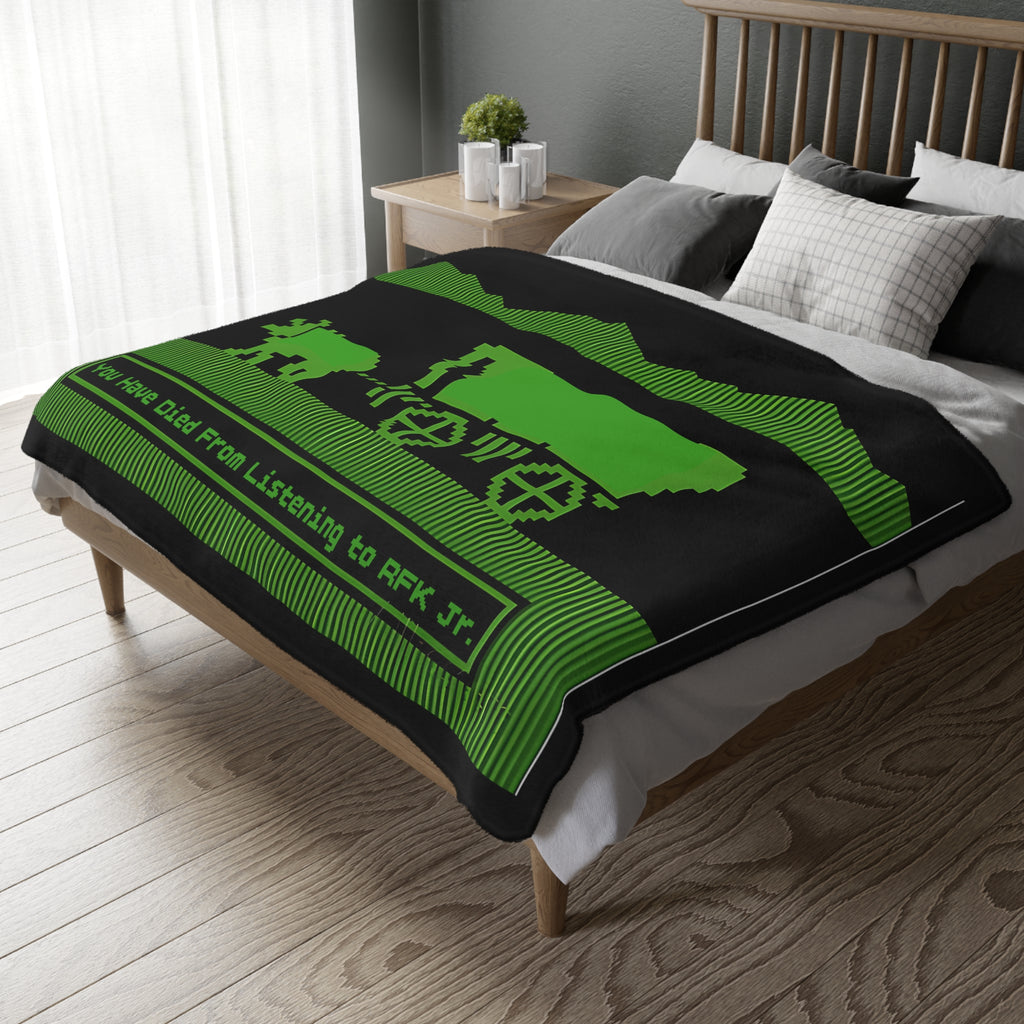 RFK Jr. Kills 60" x 80" Velveteen Microfiber Blanket