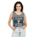 The Power of the People Unisex Cotton Tank Top