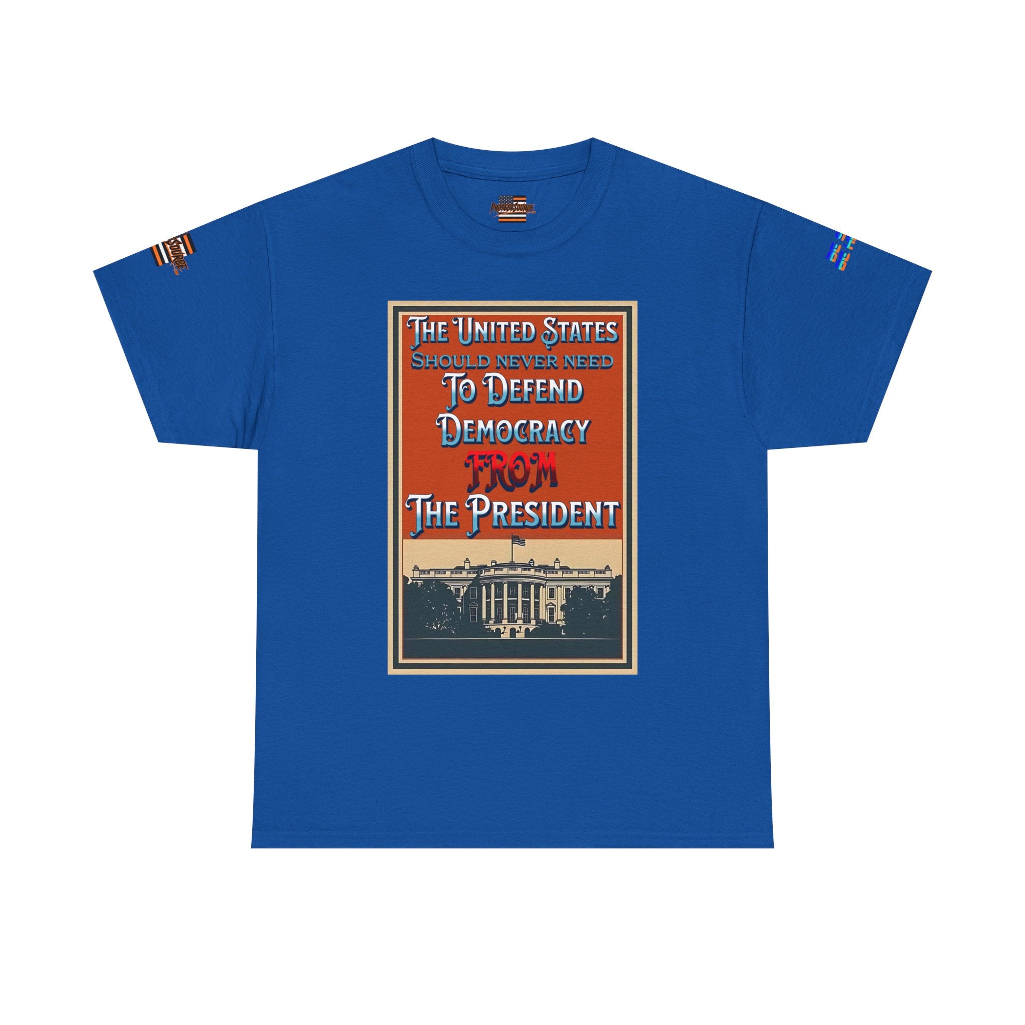 Defending Democracy Unisex Heavy Cotton Gildan Tee
