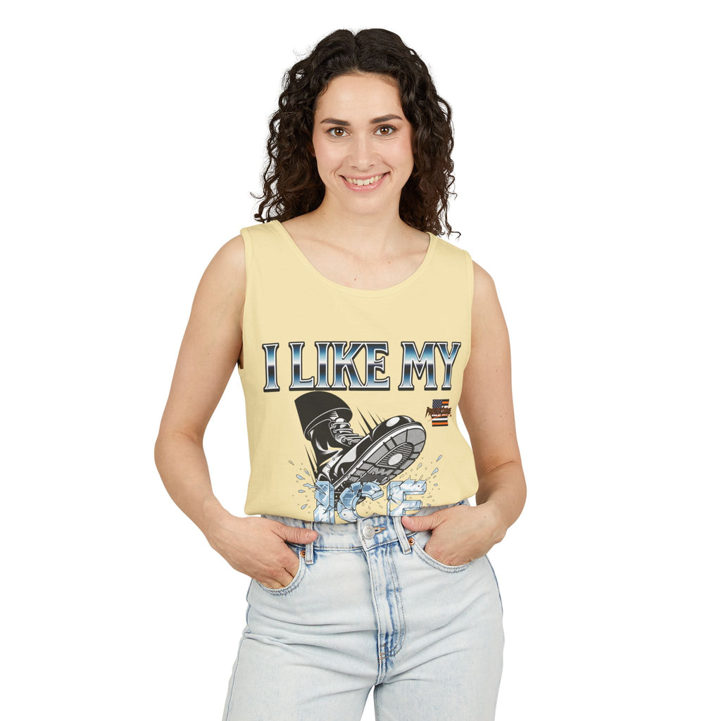 I Like My ICE Crushed Unisex Cotton Tank Top
